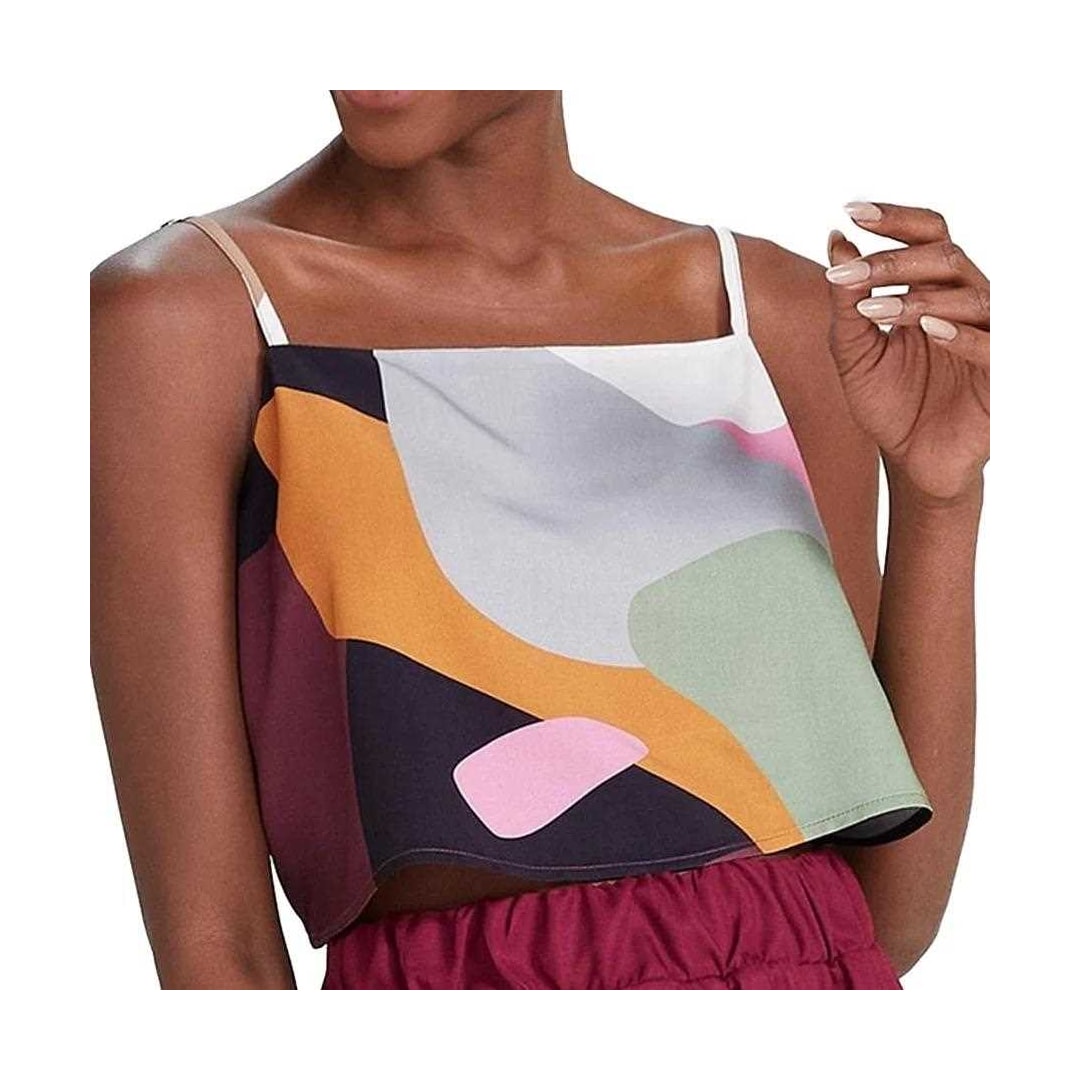 Top Hering Feminino Hf58 Rosa/Preto/Branco