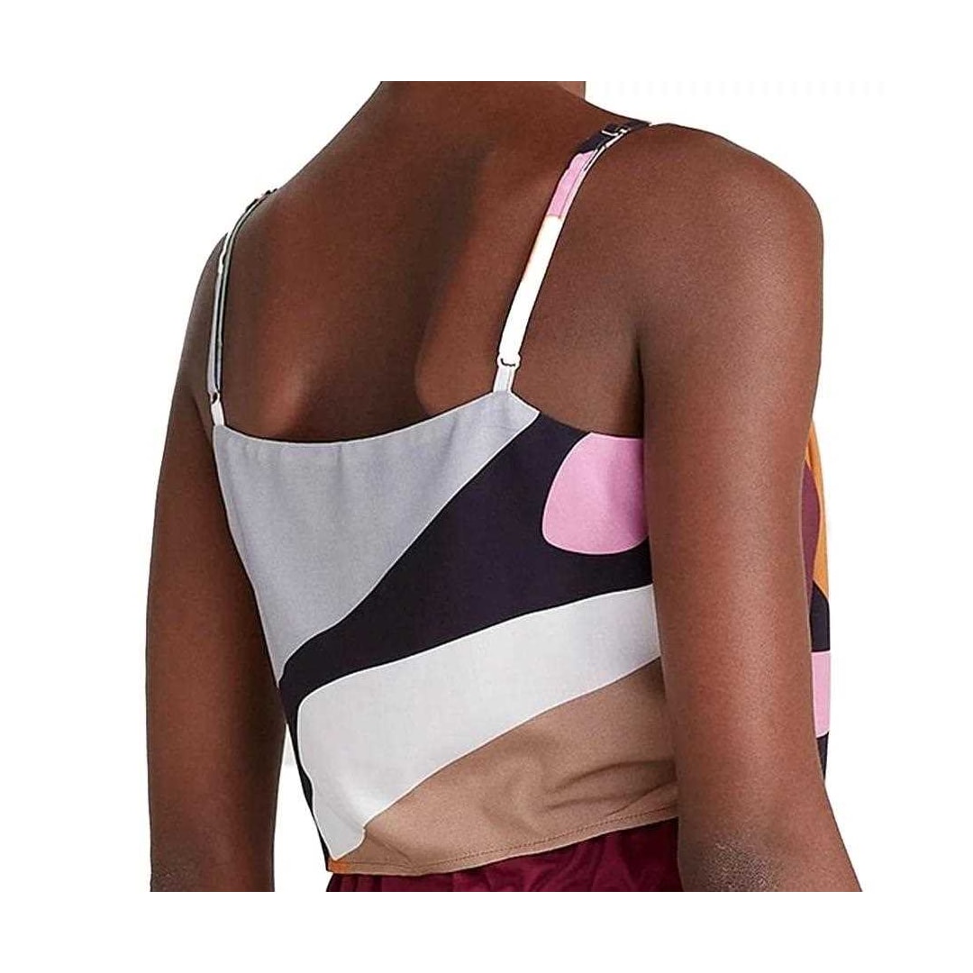 Top Hering Feminino Hf58 Rosa/Preto/Branco