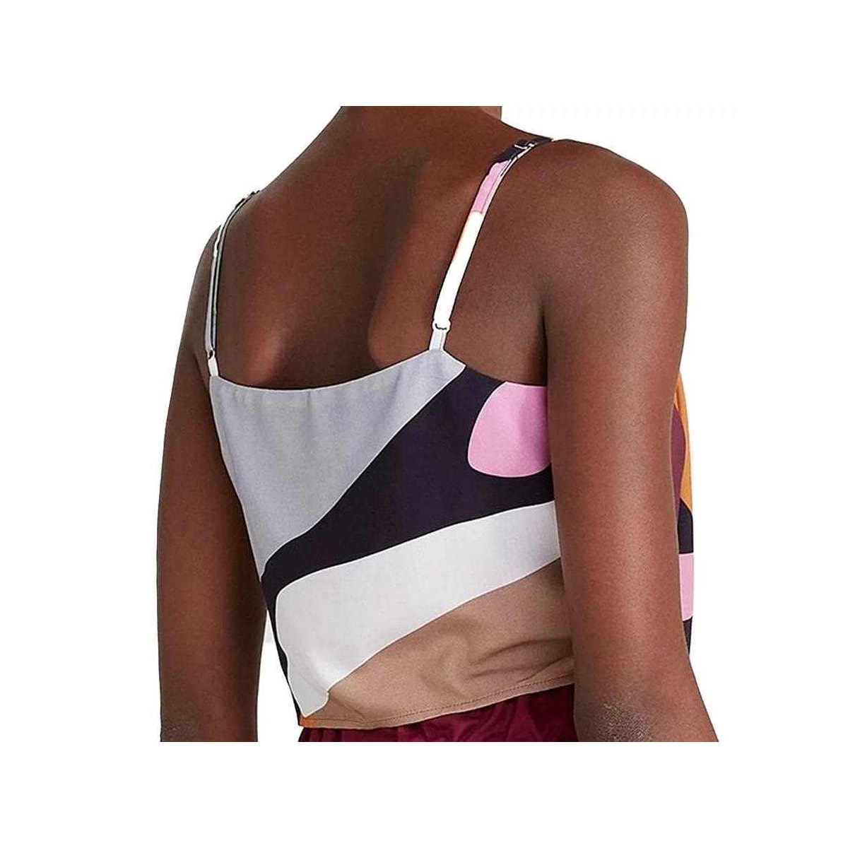 Top Hering Feminino Hf58 Rosa/Preto/Branco