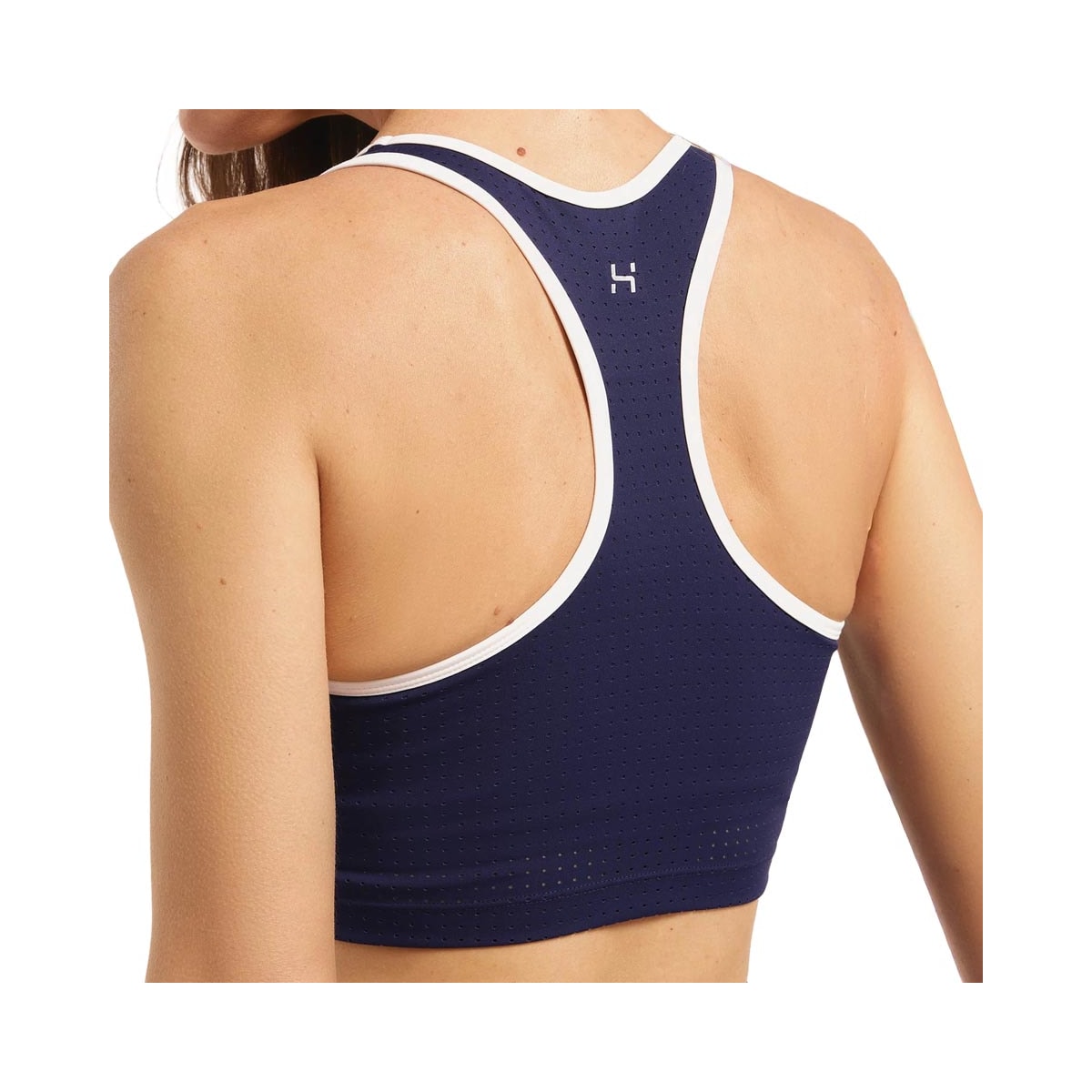 Top Hering Fitness Com Bojo Removível Sce9 Azul Marinho