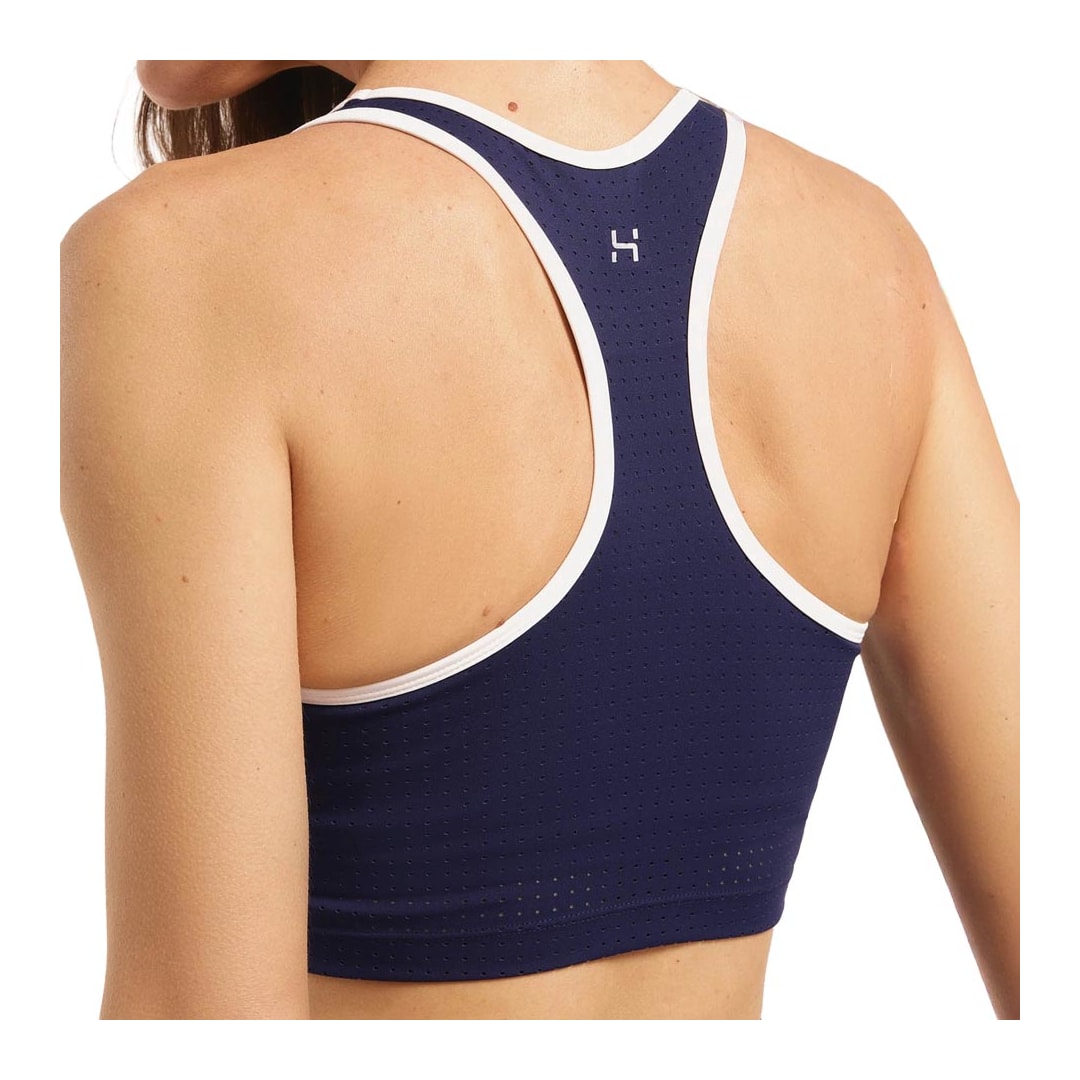 Top Hering Fitness Com Bojo Removível Sce9 Azul Marinho Top Hering Fitness Com Bojo Removível Sce9 Azul Marinho