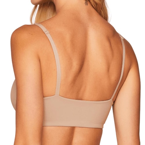 Detalhe - Top Liebe Bojo Removível Lycra 103802 Chocolate