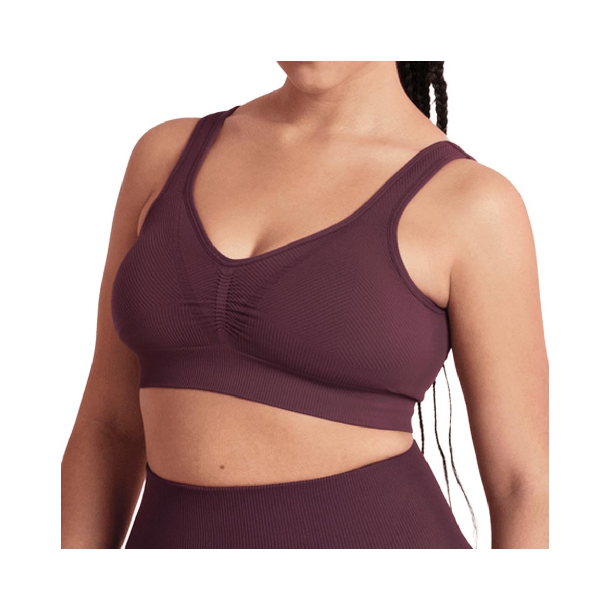 Top Lupo Basic Com Bojo 71843 Açai Top Lupo Basic Com Bojo 71843 Açai