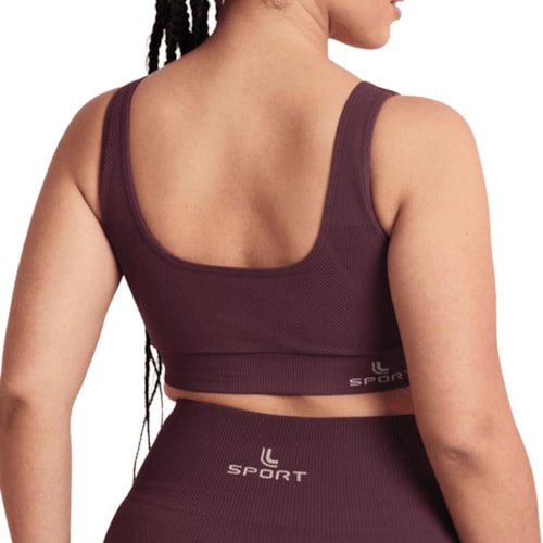 Detalhe - Top Lupo Basic Com Bojo 71843 Açai