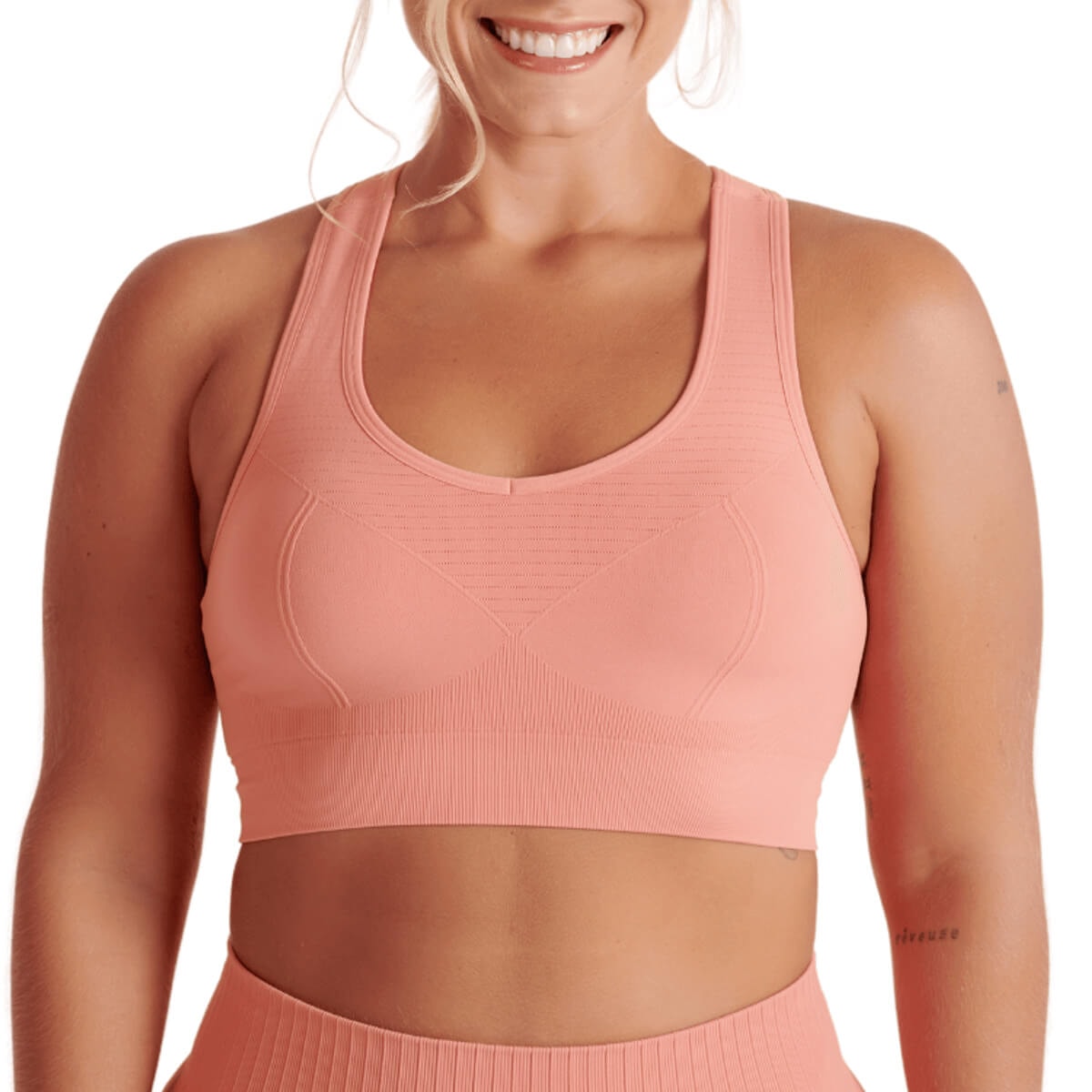 Top Lupo Basic Com Bojo 71856 Coral Top Lupo Basic Com Bojo 71856 Coral