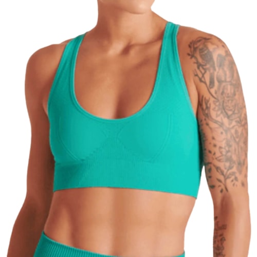 Detalhe - Top Lupo Feminino Up Control 71403 Jade