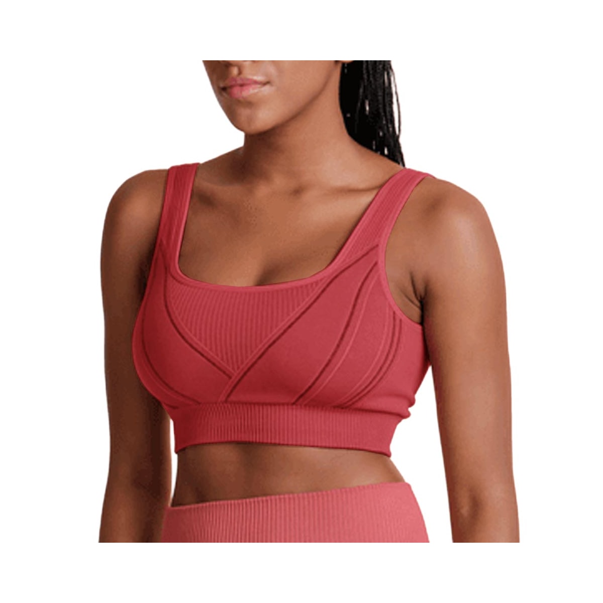 Top Lupo Fitness Sem Bojo 71926 Goiaba Top Lupo Fitness Sem Bojo 71926 Goiaba