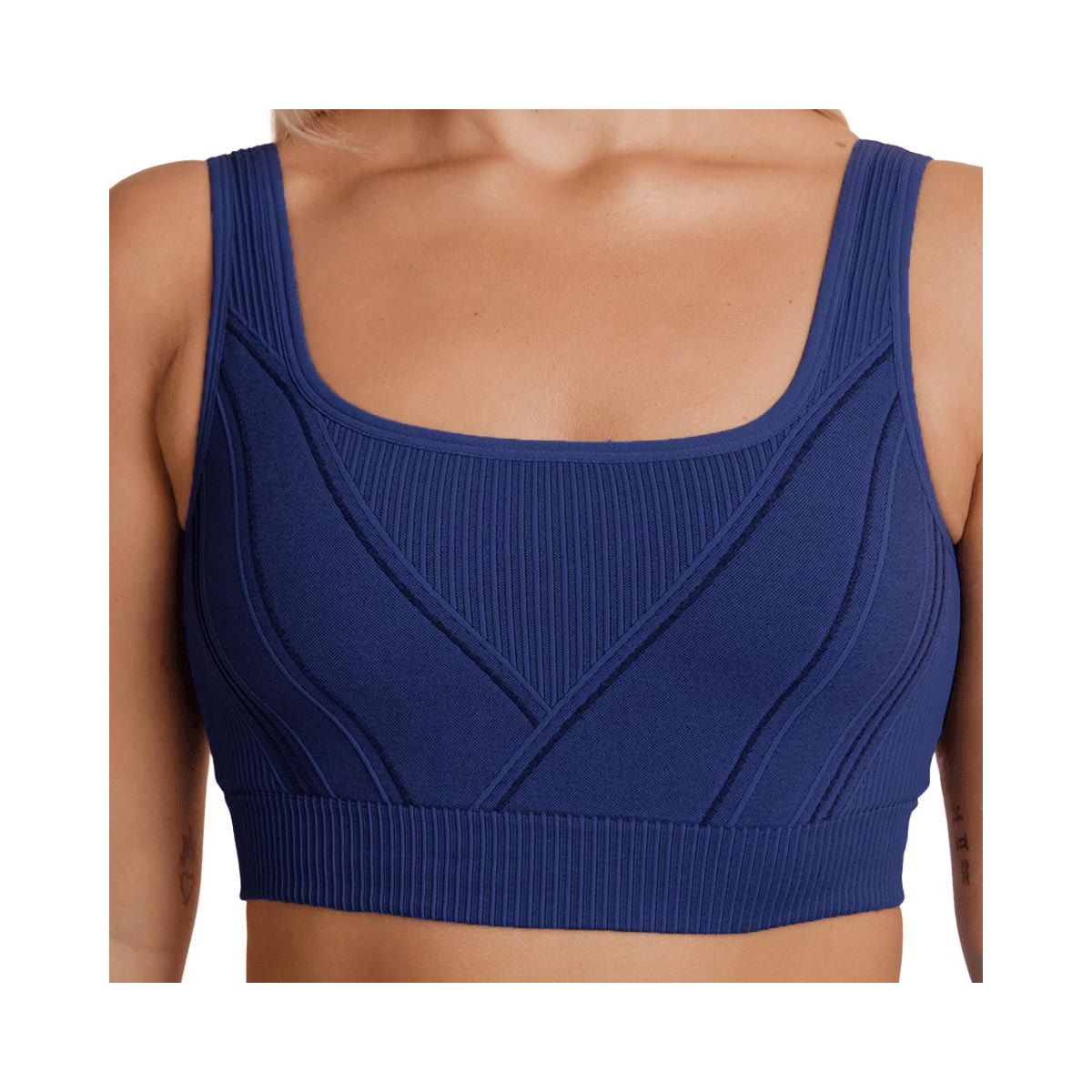 Top Lupo Fitness Sem Bojo 71926 Marinho Top Lupo Fitness Sem Bojo 71926 Marinho