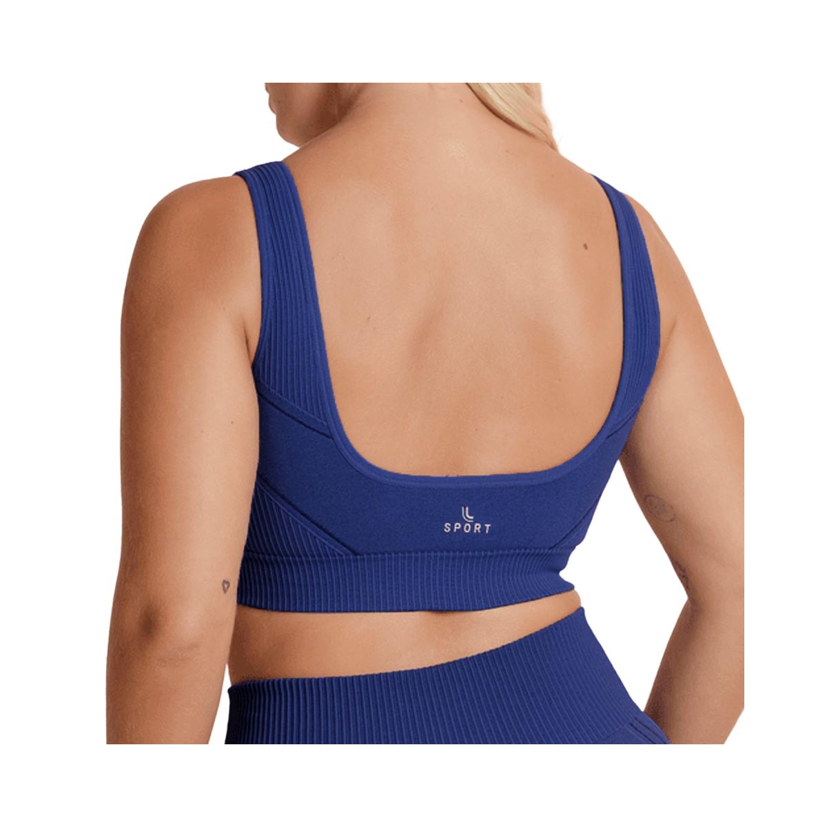 Top Lupo Fitness Sem Bojo 71926 Marinho Top Lupo Fitness Sem Bojo 71926 Marinho