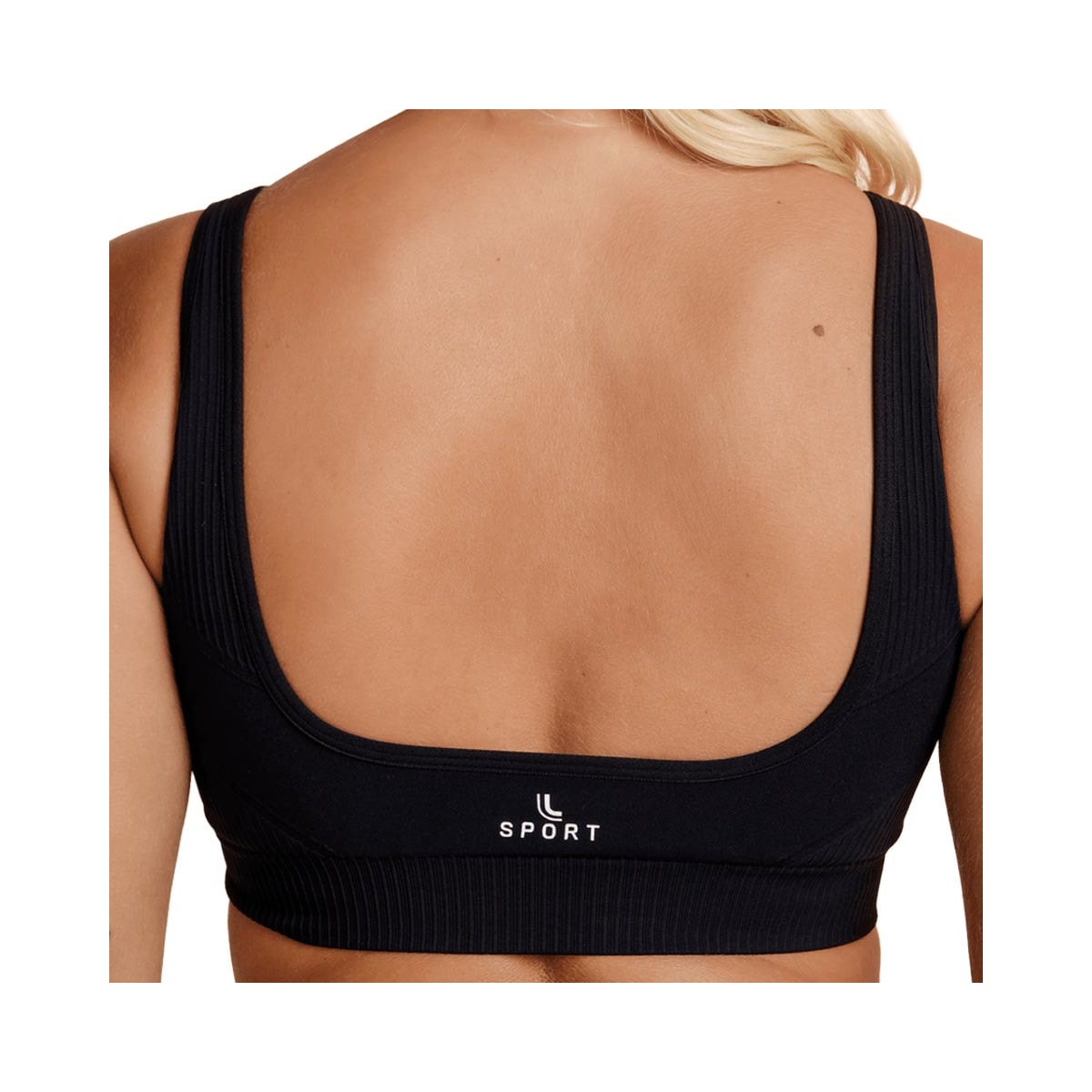 Top Lupo Fitness Sem Bojo 71926 Preta Top Lupo Fitness Sem Bojo 71926 Preta