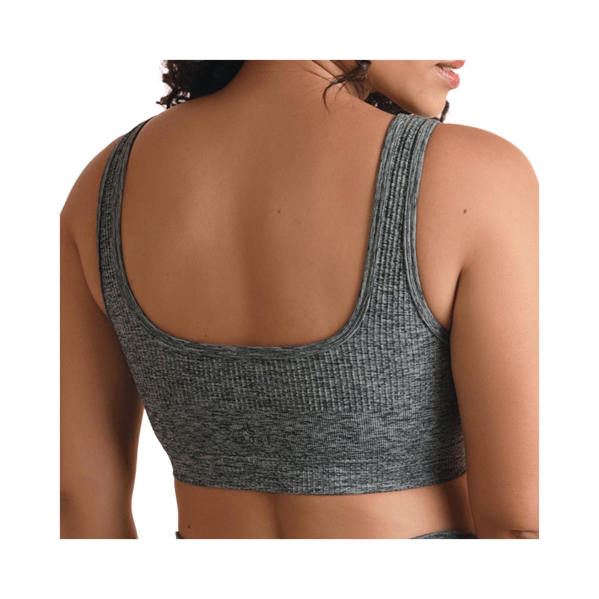 Top Lupo Ginástica Sem Bojo 71925 Cinza