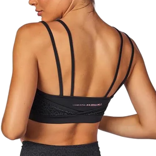 Detalhe - Top Mormaii Feminino Amarração 80004 Preto