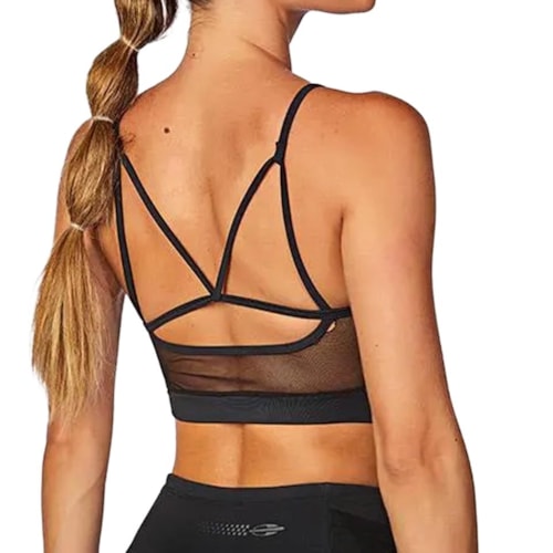 Detalhe - Top Mormaii Feminino Com Bojo Removível 80018 Preto