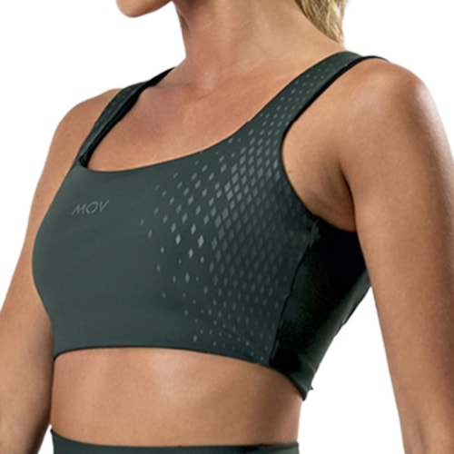 Top Mov Fitness Com Bojo Removível M0389 Floresta