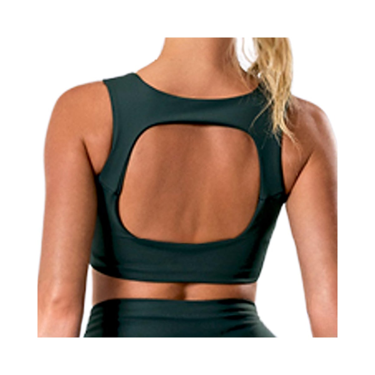 Top Mov Fitness Com Bojo Removível M0389 Floresta