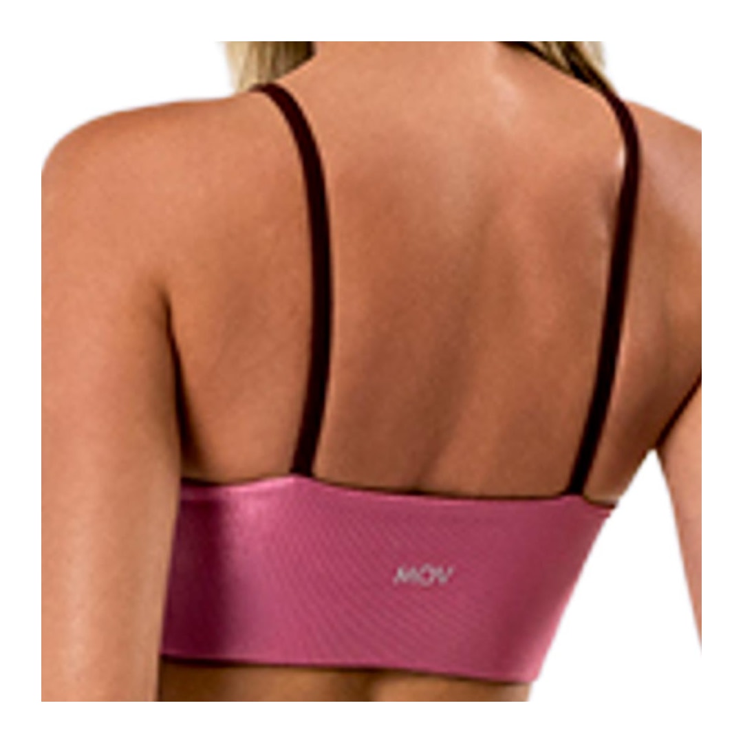 Top Mov Fitness Sem Bojo Dupla Face M0417 Burgundy