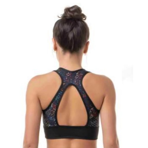 Detalhe - Top Rainha Feminino Geometric Digital 4421008 Geometrico