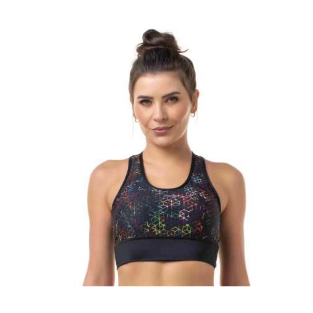 Top Rainha Feminino Geometric Digital 4421008 Geometrico