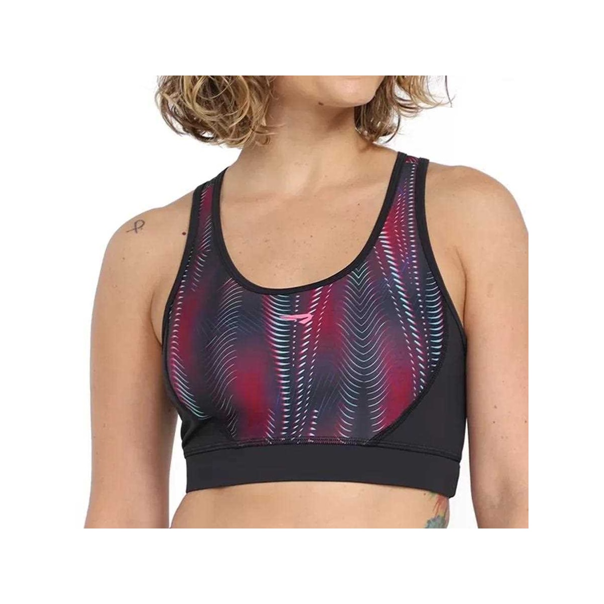 Top Rainha Feminino Tech 4421020 Preto Top Rainha Feminino Tech 4421020 Preto