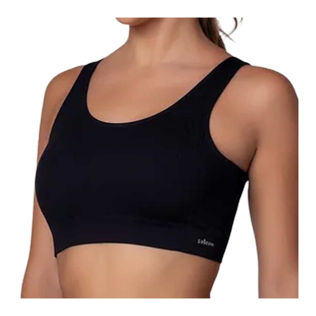 Top Selene Fitness Sem Bojo 20917 Preto Top Selene Fitness Sem Bojo 20917 Preto