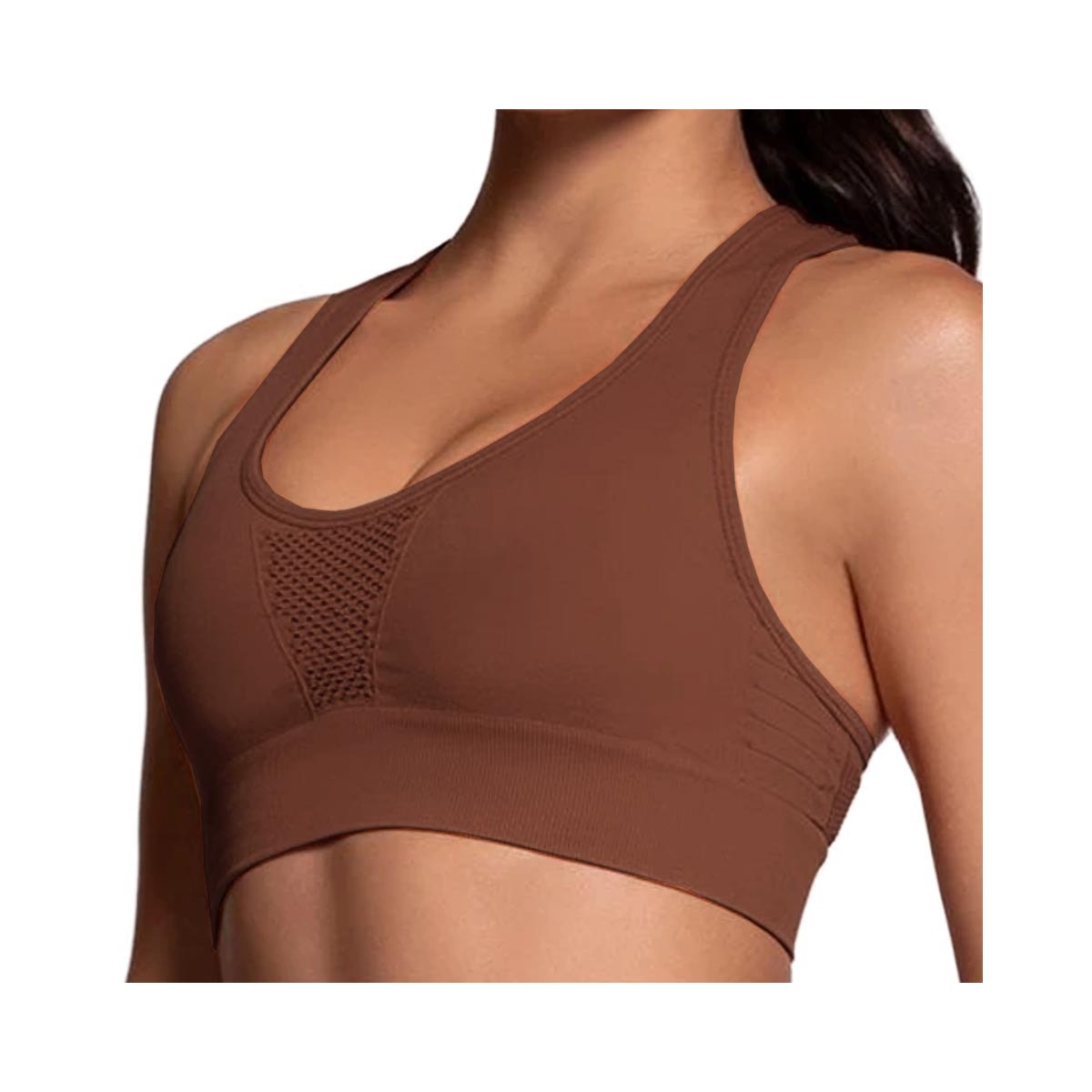 Top Selene Fitness Sem Bojo 20962 Capuccino Top Selene Fitness Sem Bojo 20962 Capuccino