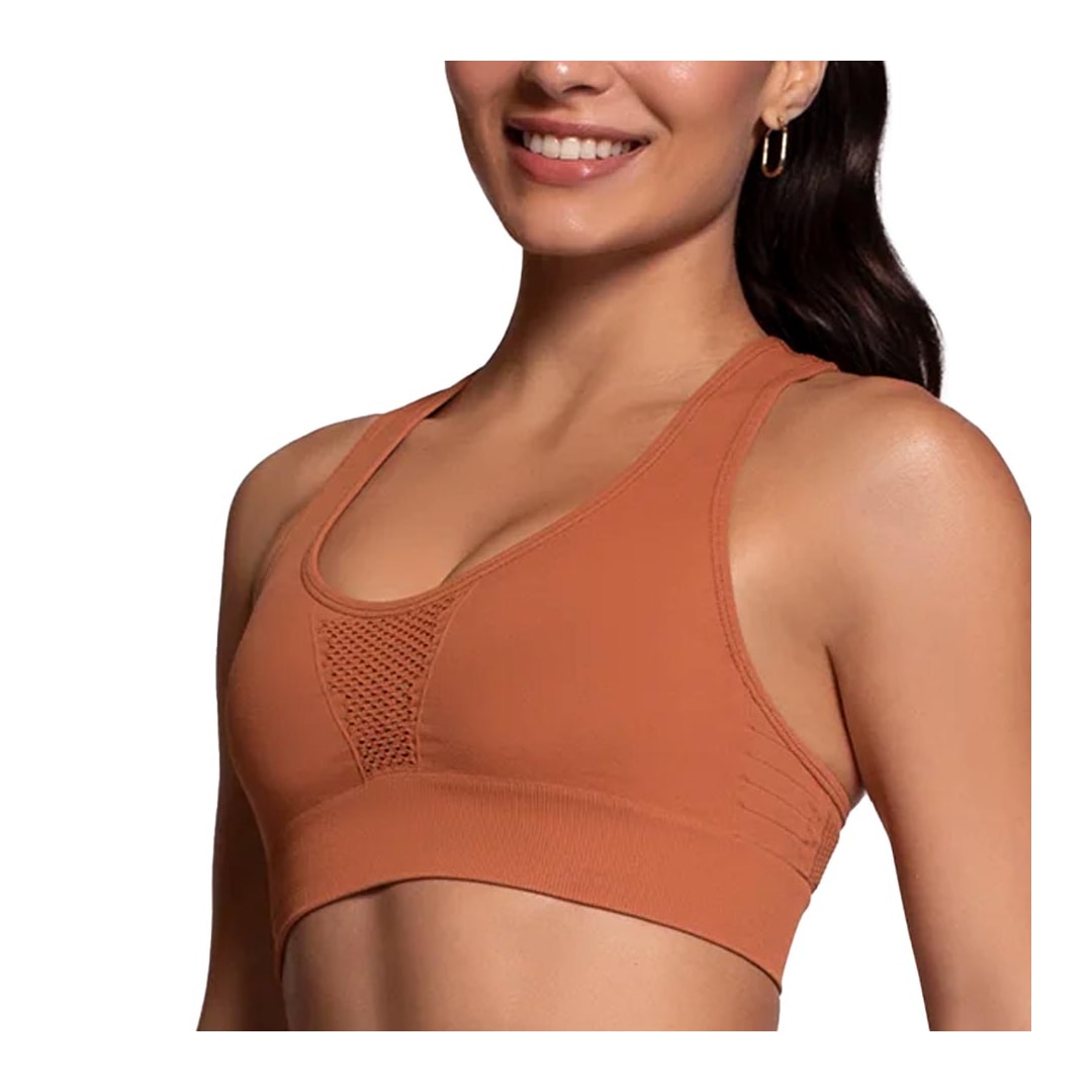 Top Selene Fitness Sem Bojo 20962 Caramelo