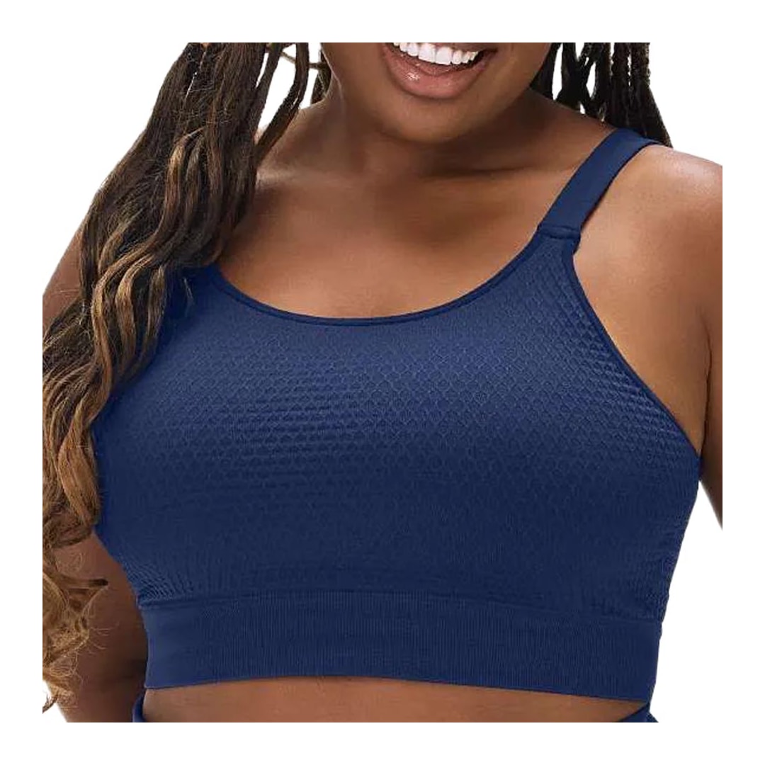 Top Zee Rucci Fitness Bojo Removível Zr0401-077 V01 Marinho