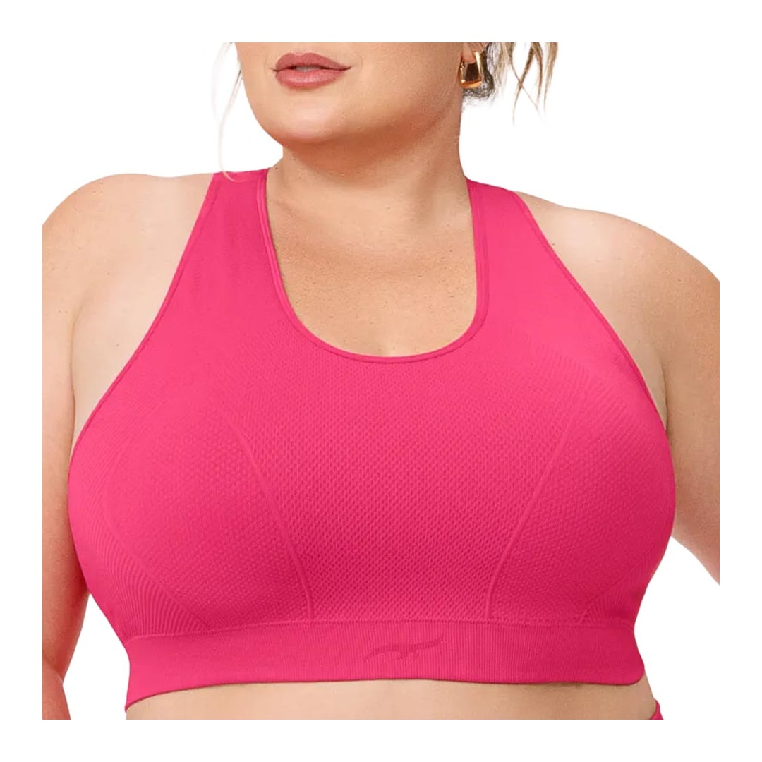 Top Zee Rucci Fitness Bojo Removível Zr0401-104 C548 Pink Top Zee Rucci Fitness Bojo Removível Zr0401-104 C548 Pink