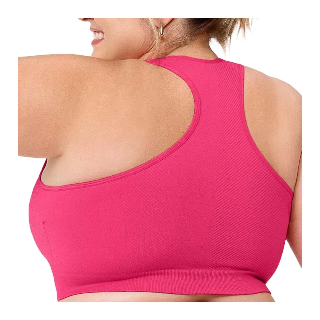 Top Zee Rucci Fitness Bojo Removível Zr0401-104 C548 Pink