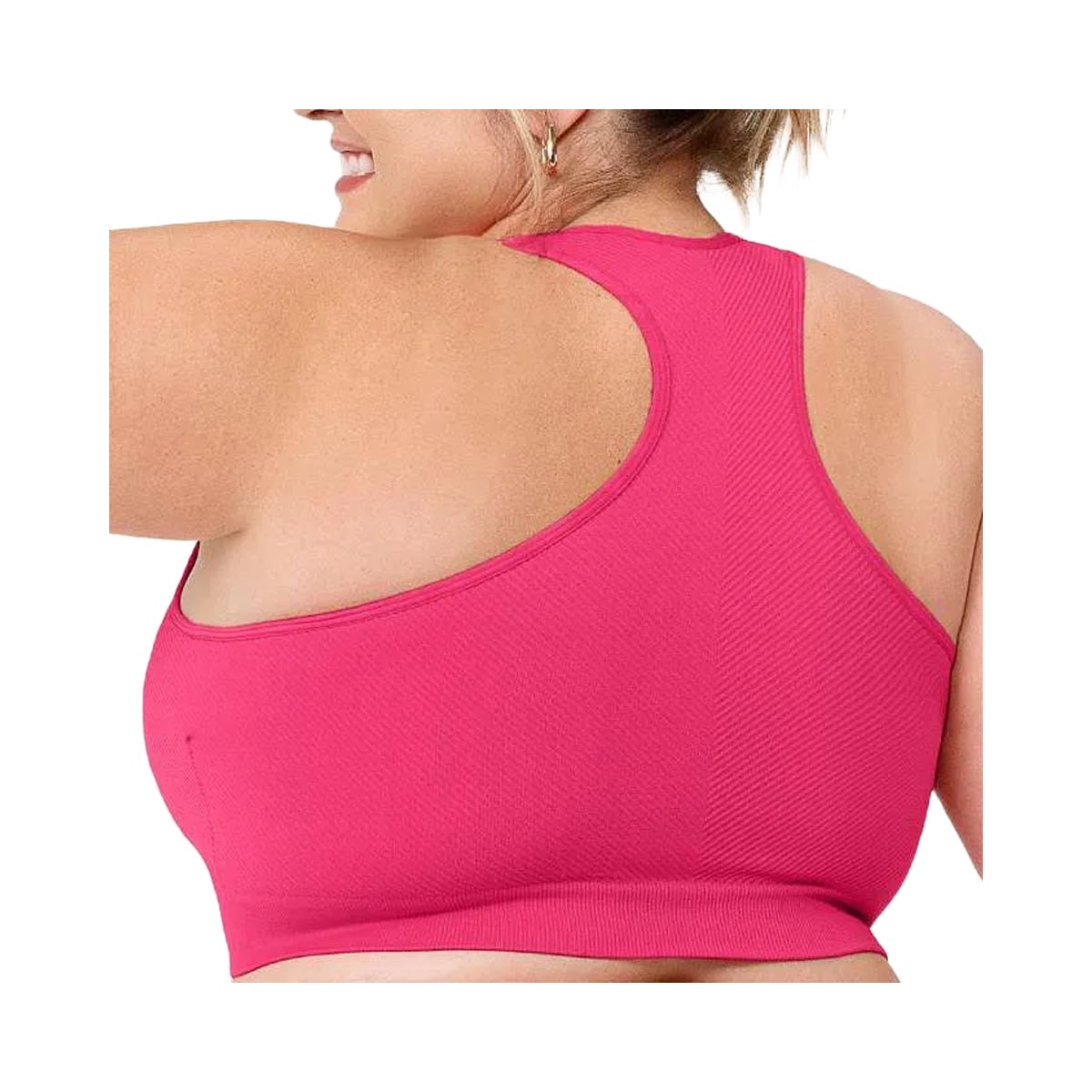 Top Zee Rucci Fitness Bojo Removível Zr0401-104 C548 Pink