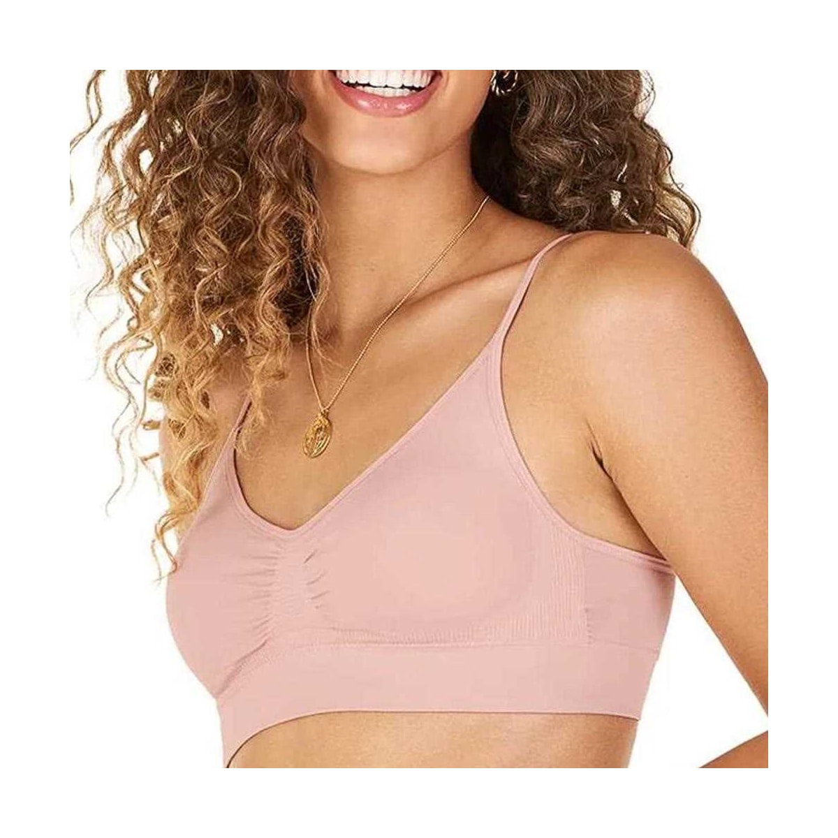 Top Zee Rucci Sem Costura Zr0300-001 C571 Rose Top Zee Rucci Sem Costura Zr0300-001 C571 Rose