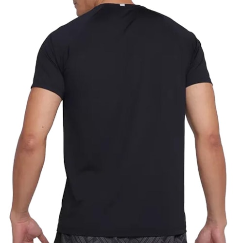 Detalhe - Topper Camiseta Dry 4324014 Preto