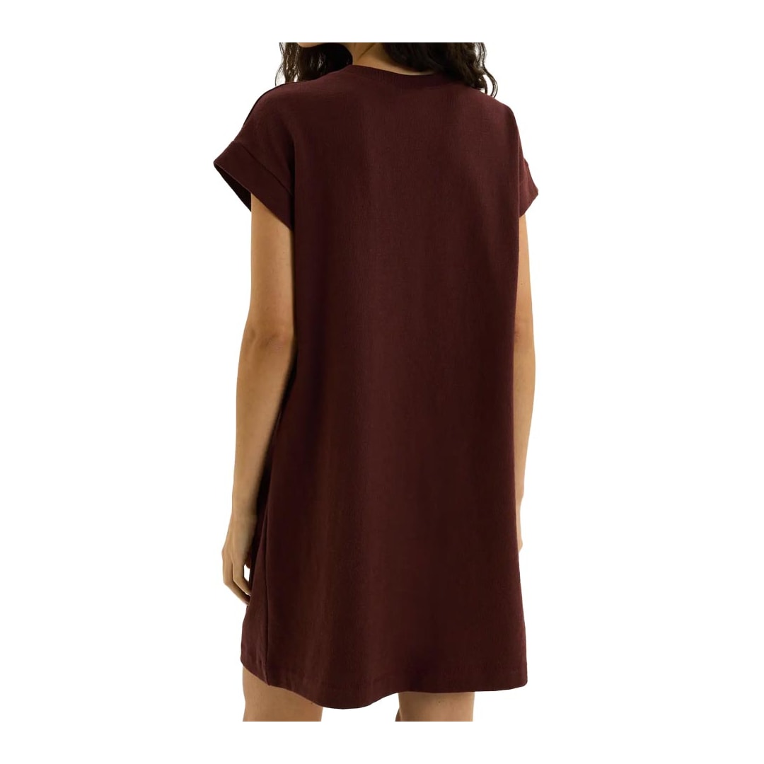 Vestido Hering Curto Texturizado Com Bolso 0B5d Bordo Vestido Hering Curto Texturizado Com Bolso 0B5d Bordo