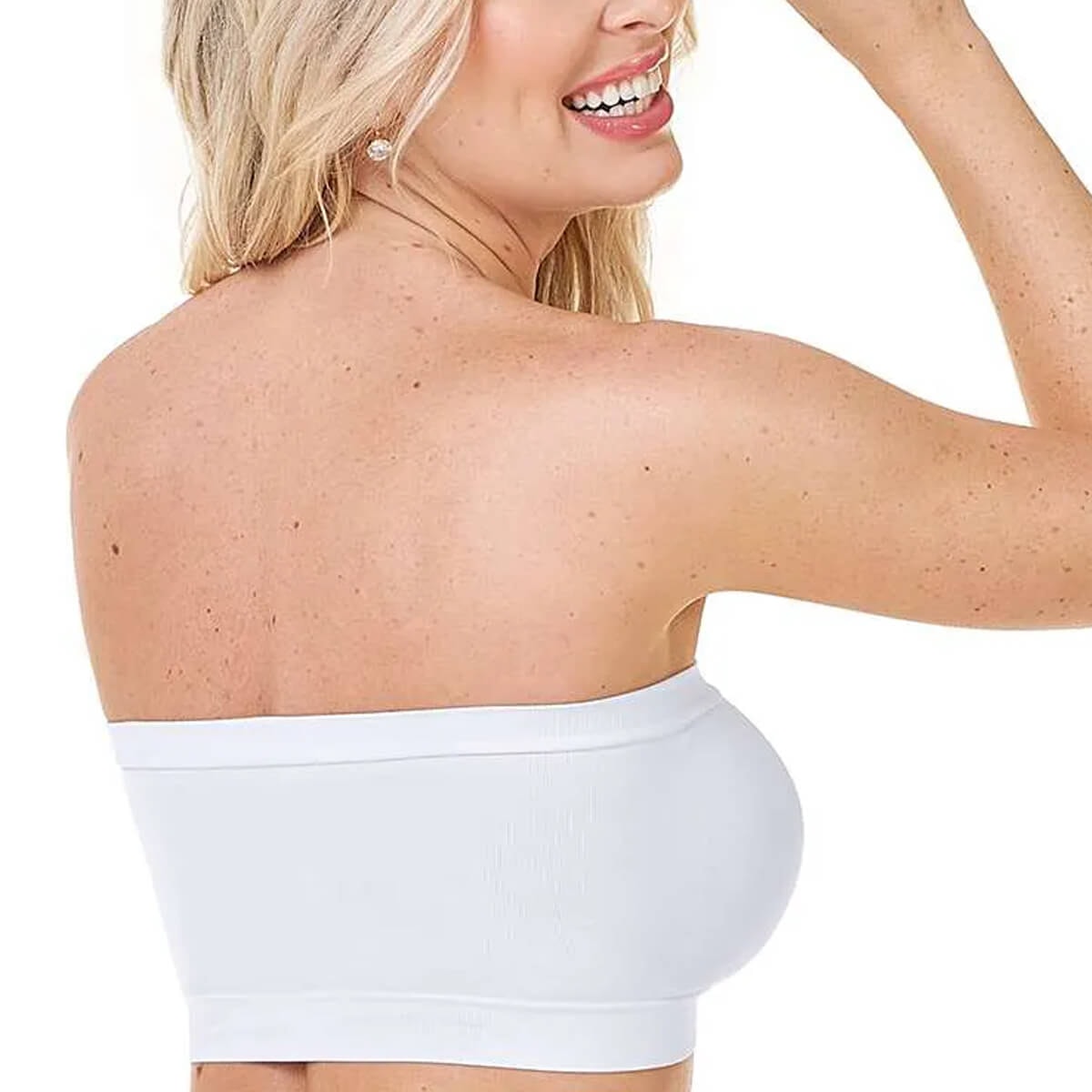 Zee Rucci Top Faixa Com Bojo Removivel Sem Costura Zr0300-009 C000 Branco Zee Rucci Top Faixa Com Bojo Removivel Sem Costura Zr0300-009 C000 Branco