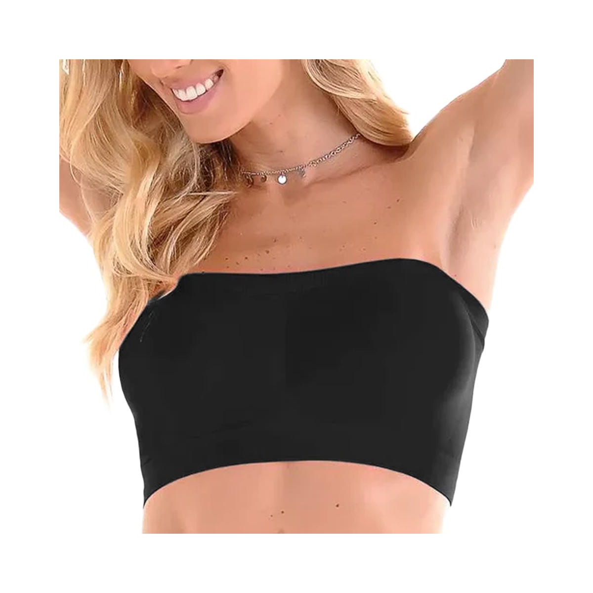 Zee Rucci Top Faixa Com Bojo Removivel Sem Costura Zr0300-009 C099 Preto Zee Rucci Top Faixa Com Bojo Removivel Sem Costura Zr0300-009 C099 Preto