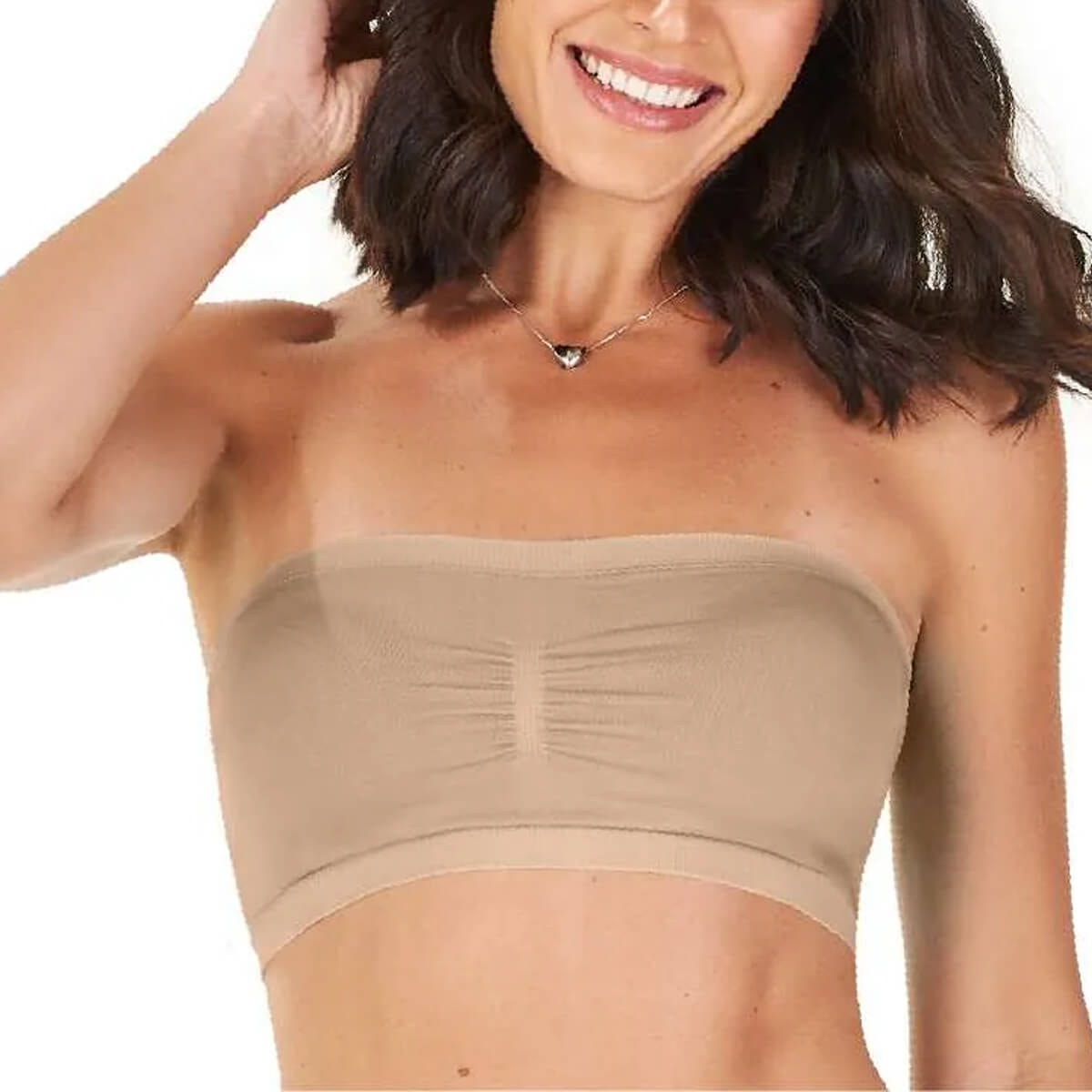 Zee Rucci Top Faixa Com Bojo Removivel Sem Costura Zr0300-009 C122 Bege Zee Rucci Top Faixa Com Bojo Removivel Sem Costura Zr0300-009 C122 Bege