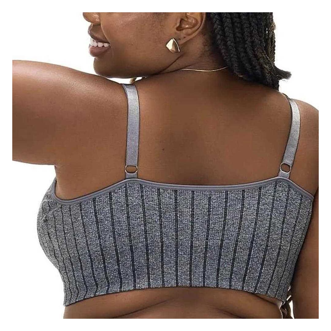 Zee Rucci Top Mescla Com Bojo Removivel Sem Costura Zr0300-103 V01 Mescla